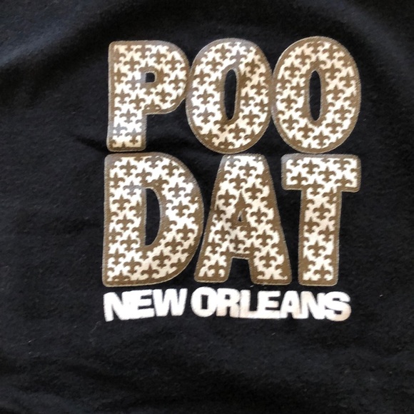 NOLA Who Dat onesie (6 months) - Picture 2 of 2